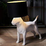 Лампа COLLECTION OF DOGS с абажуром Бультерьер варинант исполнения - 12 | Loft Concept в Сочи