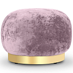 Круглый мягкий пуф Ambrose Soft Velour Pouf варинант исполнения - 2 | Loft Concept в Сочи