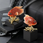 Статуэтка декоративная Рыбка-попугай Inhabitants of the Seas варинант исполнения - 2 | Loft Concept в Сочи