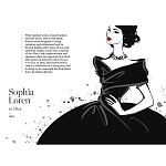 Megan Hess. Te Lttle Blk Dess варинант исполнения - 6 | Loft Concept в Сочи