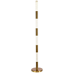 Торшер латунь Dew Drops Tube Brass One Floor Lamp варинант исполнения - 1 | Loft Concept в Сочи