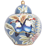 Декоративная ваза с крышкой Miranda варинант исполнения - 1 | Loft Concept в Сочи