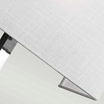 Бра с прямоугольным тканевым абажуром белого цвета Feiss варинант исполнения - 4 | Loft Concept в Сочи