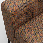 Мебельная ткань Шенилл терракотовый цвет 142 см T4-58 варинант исполнения - 8 | Loft Concept в Сочи