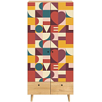 Шкаф с принтом The rebus of love варинант исполнения - 2 | Loft Concept в Сочи