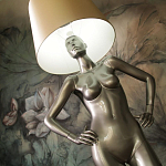 Лампа MANNEQUIN LAMP с абажуром руки на талии варинант исполнения - 9 | Loft Concept в Сочи