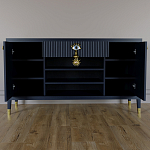 Комод-буфет Elsa Dreams Blue с открытыми полками   варинант исполнения - 3 | Loft Concept в Сочи