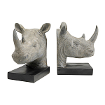 Держатель для книг Носороги варинант исполнения - 2 | Loft Concept в Сочи