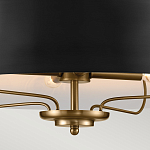 Подвесной светильник с конусовидным металлическим абажуром черного цвета Kichler варинант исполнения - 15 | Loft Concept в Сочи