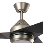 Люстра с вентилятором с черными лопастями Kichler варинант исполнения - 2 | Loft Concept в Сочи