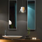 Подвесные светильники в виде белой посуды Flower Reversal варинант исполнения - 3 | Loft Concept в Сочи