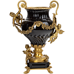 Ваза фарфоровая Black Gold варинант исполнения - 1 | Loft Concept в Сочи