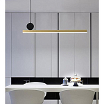 Люстра линейная светодиодная в минималистичном стиле New Age of Light варинант исполнения - 3 | Loft Concept в Сочи