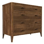 Комод из массива бука с 5-ю ящиками Tasteful Furniture варинант исполнения - 1 | Loft Concept в Сочи