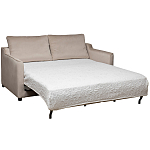 Диван двухместный раскладной светло-серый с кантом Pride варинант исполнения - 3 | Loft Concept в Сочи