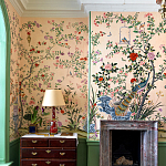 Обои ручная роспись Houghton Edo Blush варинант исполнения - 4 | Loft Concept в Сочи