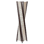 Торшер из перламутра на металлическом каркасе Indonesian Wave варинант исполнения - 1 | Loft Concept в Сочи