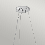 Люстра подвесная круглая с множеством вертикальных прямоугольных кристаллов Kichler варинант исполнения - 3 | Loft Concept в Сочи