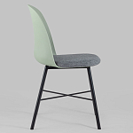 Стул из прочного пластика на металлическом основании Anora Green  варинант исполнения - 3 | Loft Concept в Сочи