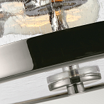 Потолочный светильник с цилиндрическим плафоном из прозрачного пузырькового стекла Feiss варинант исполнения - 2 | Loft Concept в Сочи