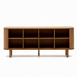 Буфет с 2-мя раздвижными дверцами из ясеневого шпона Toinette варинант исполнения - 2 | Loft Concept в Сочи