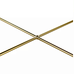 Кофейный столик овальный золотой Modern Mirror Gold Table варинант исполнения - 4 | Loft Concept в Сочи