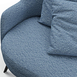 Мебельная ткань Шенилл голубой цвет 138 см T4-26 варинант исполнения - 8 | Loft Concept в Сочи