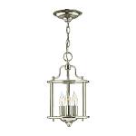 Подвесной светильник с прозрачным стеклянным цилиндрическим плафоном в классическом стиле на цепи Hinkley варинант исполнения - 21 | Loft Concept в Сочи