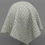 Мебельная ткань Шенилл голубой цвет 142 см T4-52 варинант исполнения - 14 | Loft Concept в Сочи