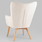 Белое кресло на ножках из массива CORDELIA варинант исполнения - 5 | Loft Concept в Сочи