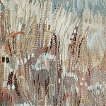 Современный Гобелен из шерсти в бежевых тонах Spring варинант исполнения - 1 | Loft Concept в Сочи