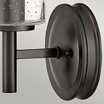 Бра с плафоном в форме цилиндра из прозрачного стекла с пузырьками Hinkley варинант исполнения - 10 | Loft Concept в Сочи