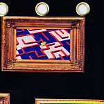 Штора Seletti Frames Left варинант исполнения - 1 | Loft Concept в Сочи