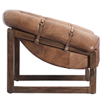 Двухместный диван Duncan винтажная коричневая кожа варинант исполнения - 2 | Loft Concept в Сочи