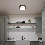 Потолочный светильник с белым матовым стеклянным плафоном в форме перевернутого конуса Hinkley варинант исполнения - 16 | Loft Concept в Сочи