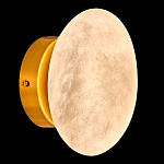 Бра в форме диска из натурального камня Cryptocrystalline Stone варинант исполнения - 9 | Loft Concept в Сочи