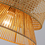 Подвесной светильник с абажуром из натуральных материалов Light Inside the Cell варинант исполнения - 6 | Loft Concept в Сочи