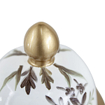 Ваза с нежным цветочным узором в пастельных тонах и крышкой с золотым акцентом Chinoiserie Ceramics варинант исполнения - 4 | Loft Concept в Сочи