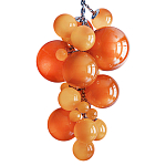 Люстра виноградная гроздь Grape Balls Янтарный цвет варинант исполнения - 2 | Loft Concept в Сочи