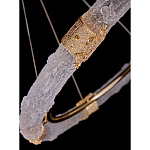 Люстра в форме кольца с золотым декором Warm Heavenly Light варинант исполнения - 3 | Loft Concept в Сочи