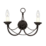 Бра черного цвета с лампой в форме свечи Elstead Lighting варинант исполнения - 4 | Loft Concept в Сочи