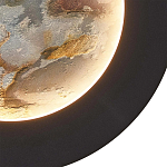 Бра в форме диска черного цвета Borders of Black варинант исполнения - 2 | Loft Concept в Сочи