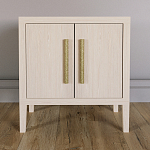 Тумбочка Primo с дверцами шпон Светлый дуб варинант исполнения - 2 | Loft Concept в Сочи