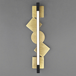 Светодиодное бра цвета античной бронзы Suprematism варинант исполнения - 4 | Loft Concept в Сочи