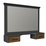 Зеркало для туалетного столика из массива бука Tasteful Furniture варинант исполнения - 1 | Loft Concept в Сочи