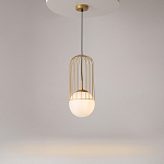 Подвесной светильник Cage Ball Pendant варинант исполнения - 2 | Loft Concept в Сочи
