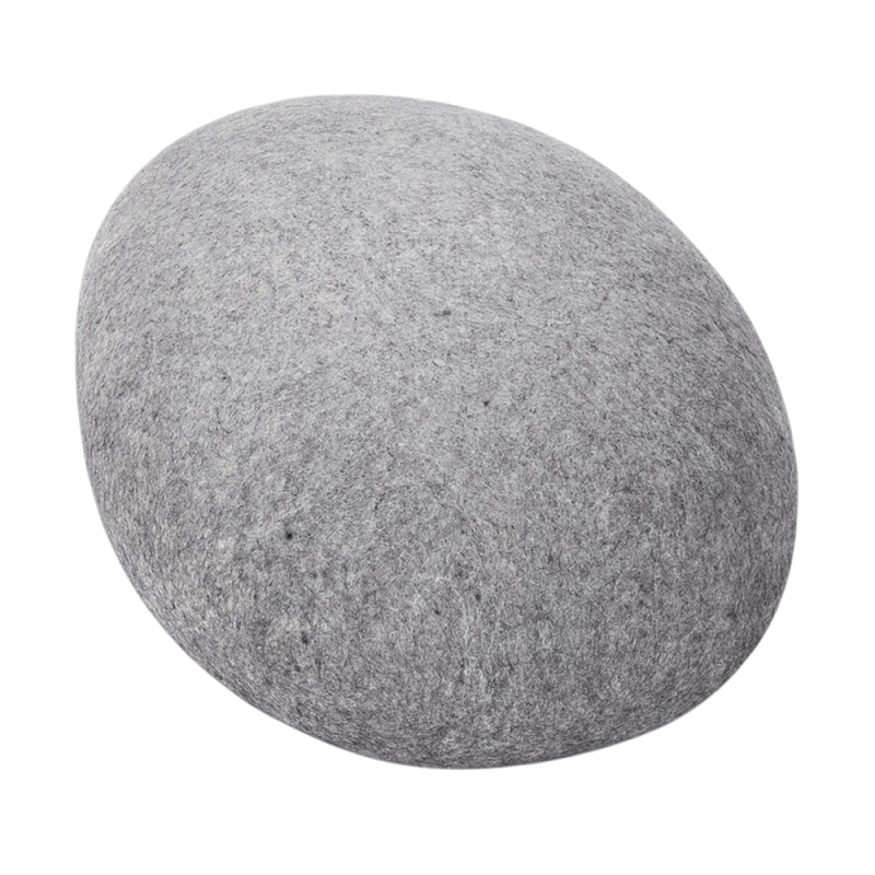 Пуф - Камень SOLID Серый Белый Светло-серый в Сочи | Loft Concept 