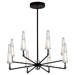 Люстра с прозрачными плафонами из стекла Umbrella варинант исполнения - 2 | Loft Concept в Сочи