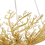 Люстра в форме золотой чаши из кораллов Coral Decor варинант исполнения - 1 | Loft Concept в Сочи