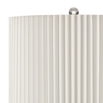 Настольная лампа с плиссированным цилиндрическим абажуром Tightened Waist варинант исполнения - 2 | Loft Concept в Сочи